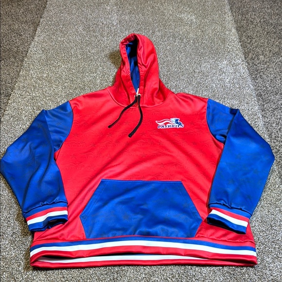 Custom Made New England Patriots Style Hoodie and Backpack Bundle. Both NWT. - Picture 2 of 13